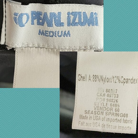 Pearl Izumi Black Padded Cycling Shorts - Picture 3 of 3